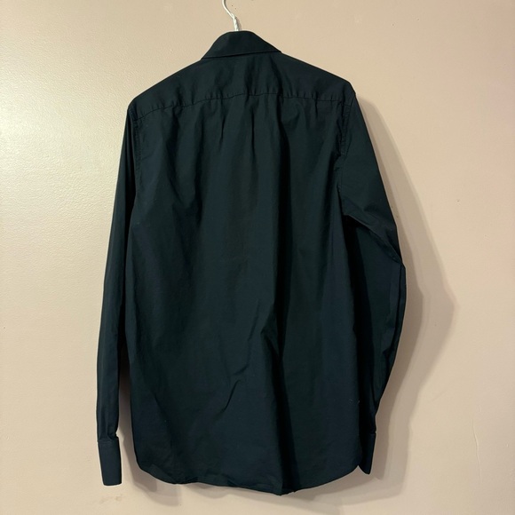 Roberto Cavalli Classic Buttondown Shirt Black Mens Size M - Picture 5 of 7